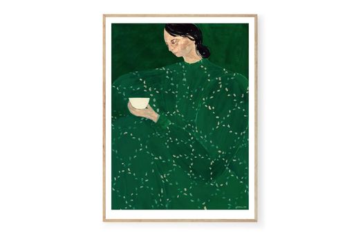 THEPOSTERCLUBポスター50x70cmCoffeeAloneAtPlaceDeClichy