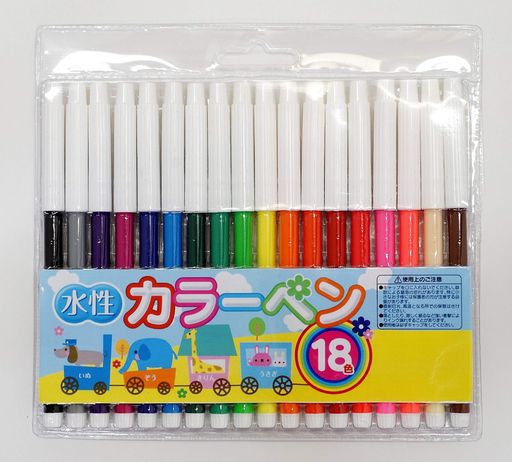 サインペン18色6セットパックT22-Q-89-18V-6