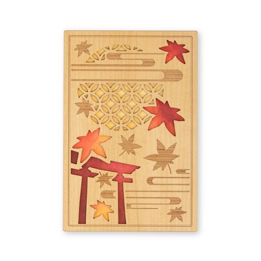 Crucial(クルーシャル)御朱印帳「紅葉」24129CMO