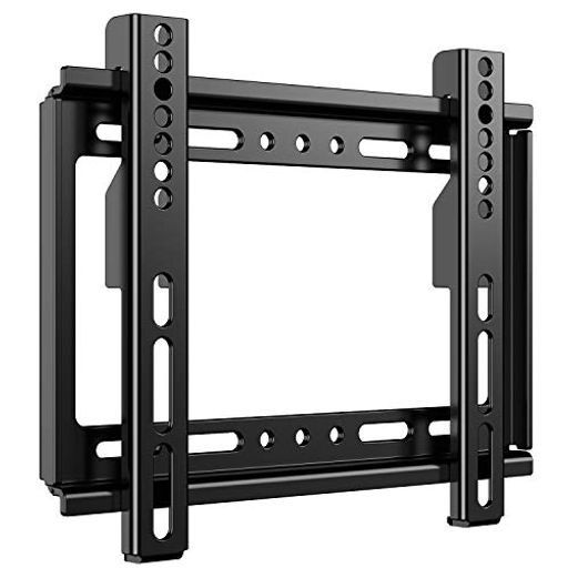 JXMTSPWテレビ壁掛け金具固定式14~43インチLED液晶モニター対応薄型TV金具壁掛け耐荷重25KG最大VESA規格200x200MMモニター壁掛け