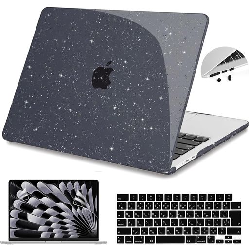 Teryeefi M3 M2 MacBook Air 15 インチ ケース A3114/A2914 2023 2024発売 対応, ...