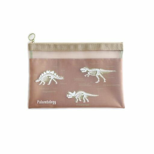 [GreenFlash]グリーンフラッシュSTUDYHOLICメッシュA5ポーチST-223古生物学