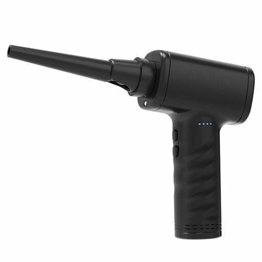 ナカバヤシ電動エアダスターUSB充電式折りたたみ式ブラックZ4682