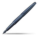 CROSS(クロス)ATXブラッシュトフィニッシュダークブルー万年筆ステンレスペン先(F字)N886-45FJ