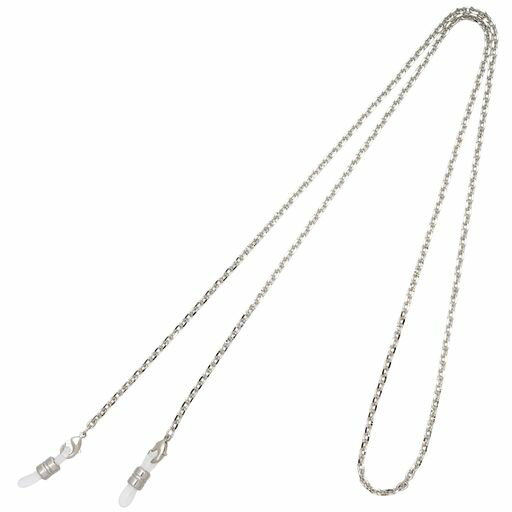 テーシーケース(Tccase)メガネホルダーメガネストラップ70cmシンプルネックレス真鍮ずれ落ち防止アイウ..