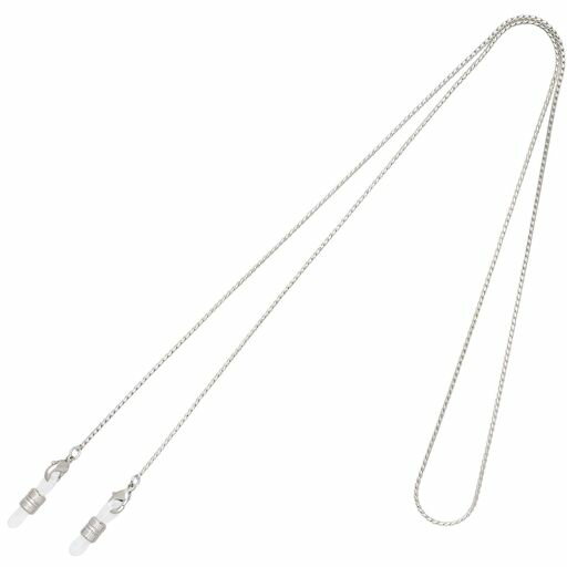 テーシーケース(Tccase)メガネホルダーメガネストラップ70cmシンプルネックレス真鍮ずれ落ち防止アイウ..