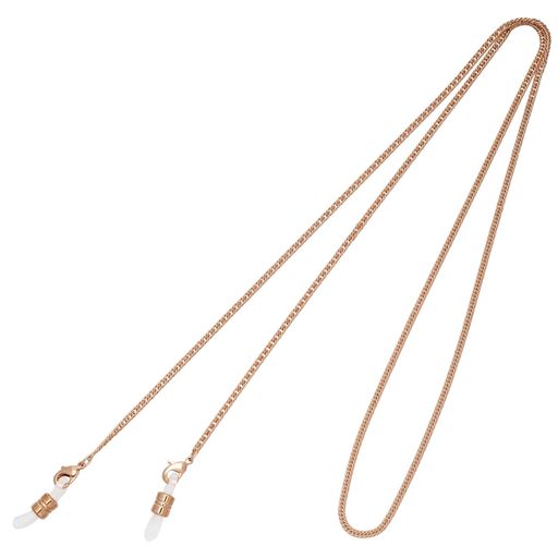 テーシーケース(Tccase)メガネホルダーメガネストラップ70cmシンプルネックレス真鍮ずれ落ち防止アイウ..