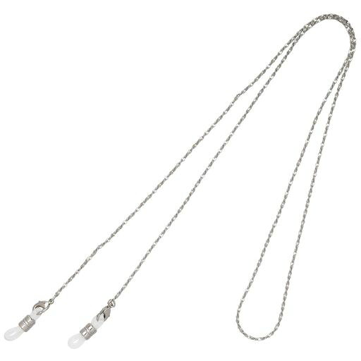 テーシーケース(Tccase)メガネホルダーメガネストラップ70cmシンプルネックレス真鍮ずれ落ち防止アイウ..