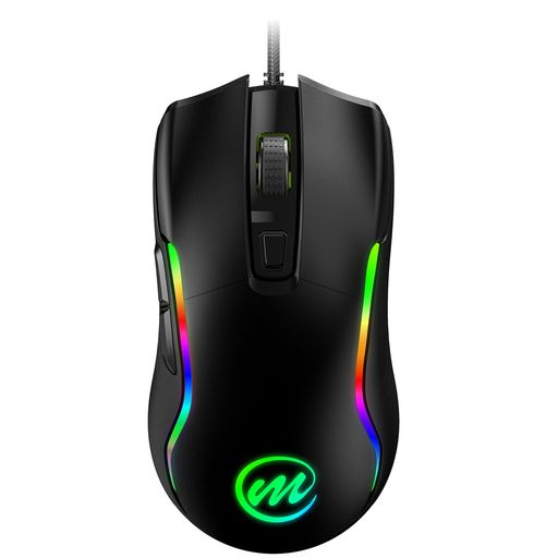 【高精度12800DPIセンサーでプレイに革命を】FPSでの精密射撃からバトルロイヤルでの素早い旋回まで、あらゆる状況に応じて感度を調整可能な6段階DPI切替(1200-12800DPI)を搭載。視認性の高いDPIインジケーターライトで現在...