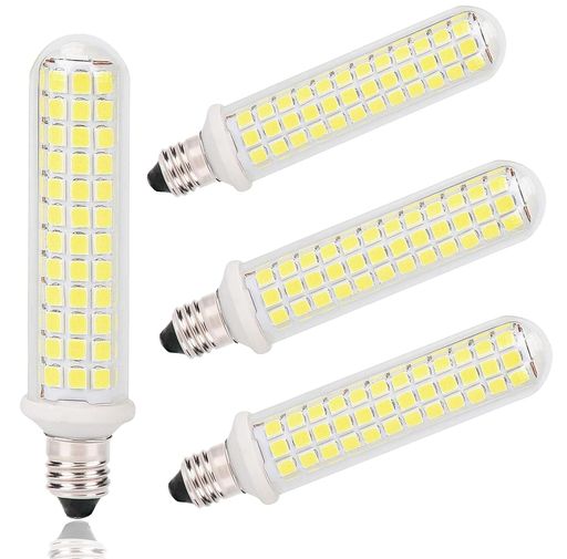 【商品仕様】E11口金 125 x 2835SMD照明,高輝度1100LM, 消費電力9W,定格電圧AV100V,高輝度1100LM,演色性>85+,昼光色 6000K,360°全方向広配光 ,可調光。 【高演色】演色評価数は85以上の高演色のLEDで, 物の本当の色を自然で綺麗に再現できます。帰省時両親のプレゼントに、トイレ、浴室、キッチンなど切れたら困る場所に最適。 【長寿命】省エネルギーで経済的です, E11 LED電球は消費電力は9Wのみで、ハロゲン電球100W相当、高輝度ledチップを採用しており,寿命は一般白熱電球の約40倍、長持ちで取替えが大変な場所にお勧めします。 省エネで明るい:当社の9W LEDエジソン電球は1100ルーメンの明るさを実現し、100W白熱電球と同等の光量でありながら、消費電力は90%削減されています。 【幅広い適用性】 E11ソケットに直接ねじ込み可能。これらのLED電球は、シャンデリア、シーリングファン、壁取り付け式照明、ペンダントライトなど、リビングルーム、ダイニングルーム、廊下、ユーティリティルーム、玄関、ポーチ、玄関ホールなど様々な場所での使用に適しています。