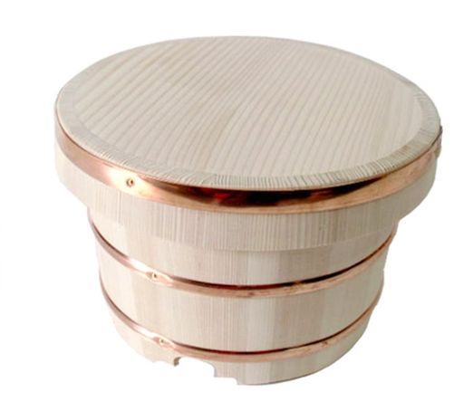 池川木材おひつ江戸びつ白杉・モミ3.5合