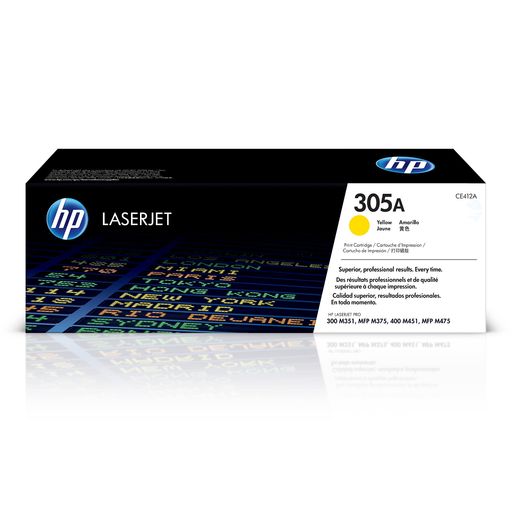 乐天商城 - HP 305A トナーカートリッジ CE412A イエロー HP-EPCE412AJ