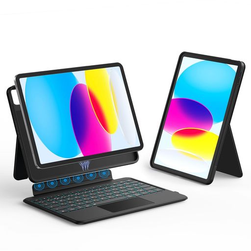 Bettdow【新設計-スマート接続】マジックキーボードipadA16第11世代(2025)&第10世代(2022)対応JIS配列キーボードケースBluetooth不要iPad11th11インチ/10th10.9インチ専用横置き