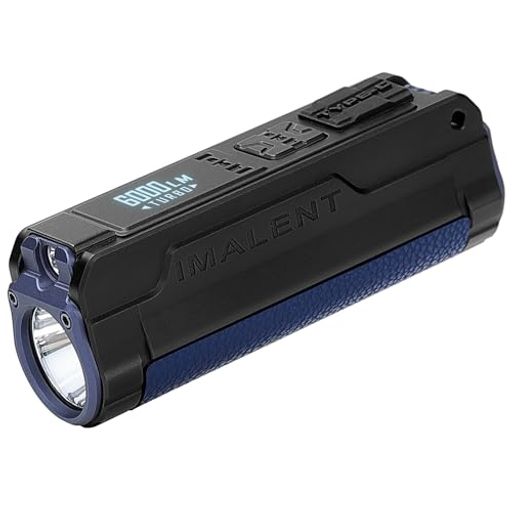 IMALENT (イマレント) BL70 軽量 懐中電灯 強力 小型 LEDライト 高輝度6000ルーメン 照射距離347m 防水 防災 キーホルダー フラッシュライト軽量 小型 広範囲 耐衝撃 アウトドア 登山 夜釣り 作業…