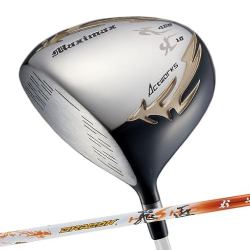 ワークスゴルフレフティマキシマックスリミテッドドライバードラコン飛匠シャフト仕様10度SR