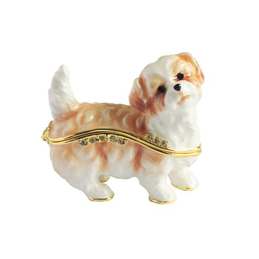 [ピィアース]PIEARTHジュエリーボックスシーズー(ココア)417-2