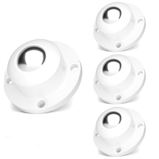 キャスター自己接着キャスターホイール4個セット360°回転ホイール家具静音移動便利グッズ簡単に取り付 ...