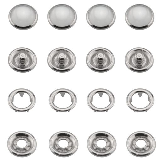 素材:純銅製で、頑丈で耐久性があります。 ポータブルサイズ:直径10mm/0.39インチ。 幅広い用途:荷物アクセサリー、レザーバッグ、ホームテキスタイル、衣類アクセサリー、靴アクセサリー、その他の手作りのDIY。 シンプルなデザイン:絶妙でコンパクト、シンプルで雰囲気のある、滑らかな表面、半透明で美しい美しい職人技、すべての細部がはっきりと見えます。 パッケージ内容:ホワイトパールソリッド5プロングバックル30セット。