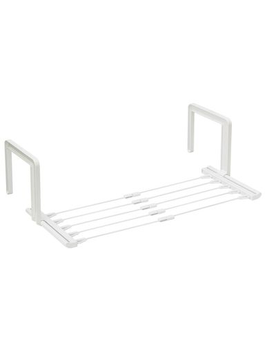Towel Hangers - オーエ物干しタオルハンガーホワイト約縦46cmx横30.5cmx高さ21cmHOS伸縮タオルハンガー5本掛け