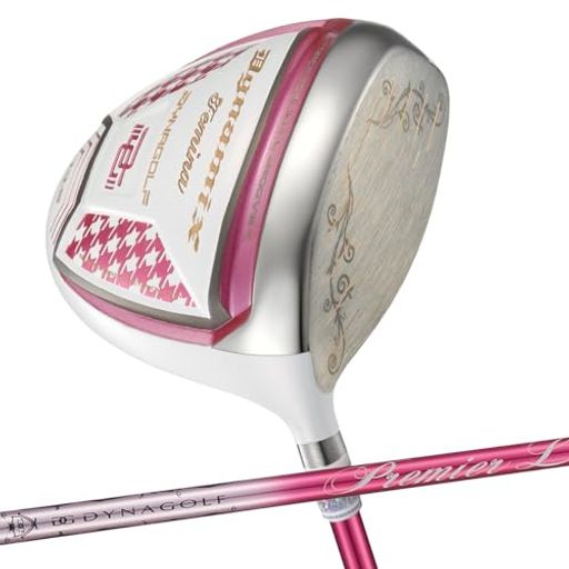 ダイナゴルフルール適合ダイナミクスフェミーナドライバープレミアライトレディシャフト仕様13.5度L標準40gグリップ装着