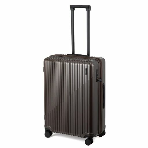 Suit Case - [エース]スーツケースストッパー容量拡張キャリーケースクレスタSブラウンMサイズ60/73L
