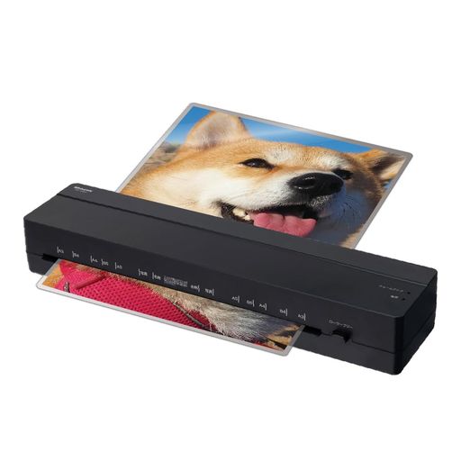 Laminating Machines - ナカバヤシパーソナルラミネータイージーラミエコノミーA3ブラックZ0223