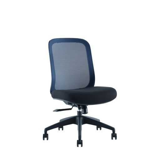 樂天商城 - 関家具オフィスチェアデスクチェアメッシュネイビーヘッドレストなしマイク393452