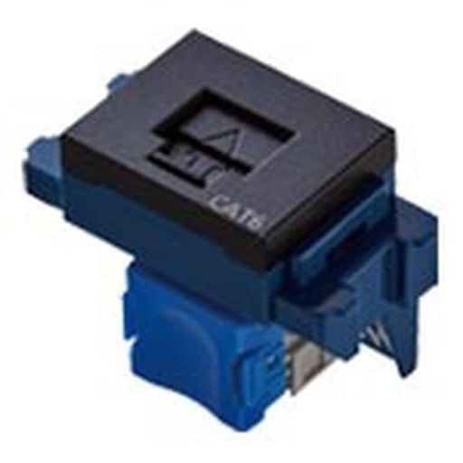 パナソニック(Panasonic)ぐっとすシリーズ情報モジュラジャックCAT6埋込型マットブラックNR3170MB