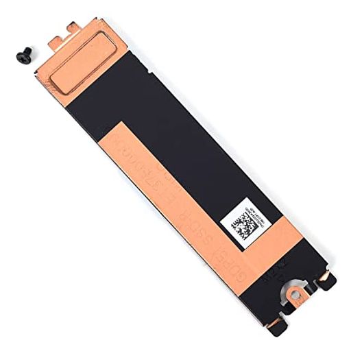 スロット2 M.2 SSDハードドライブヒートシンクカバー サーマル付き Dell XPS 15 9530 9570 9520 9510 9500、Precision 5550 5560 5570 5580 & Latitude 5500 シリーズ