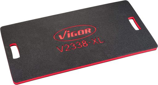 乐天商城 - ViGOR ニーパッド V2338-XL 【980 x 480 x 27 mm】快適作業用クッション | 耐久性フォーム採用 | 膝にやさしい | 防水・防油 | 断熱機能付き | 持ち運び便利な取っ手付き