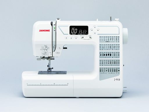 ジャノメコンピュータミシンJ-513(キャンペーン中) ジャノメコンピュータミシンJ-513(キャンペーン中)