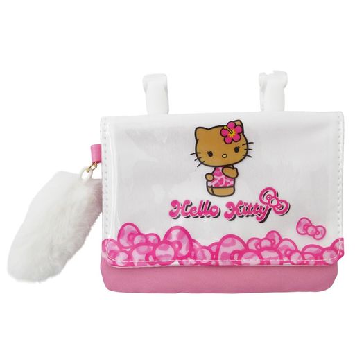 日焼けハローキティポシェットポケットリボン