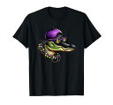 MardigatorマルディグラワニビーズクロコダイルマスクTシャツ