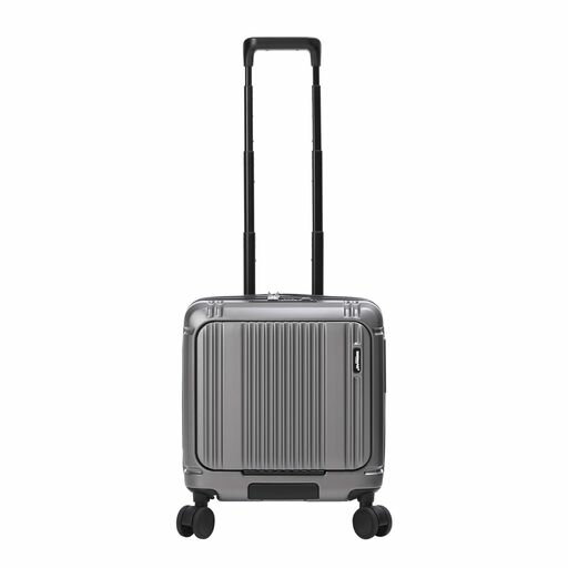 [バーマス]スーツケースInterCITYIIPROワンタッチフロントオープン機内持ち込みサイズ32L(限定特典付き)3.2kgグレー