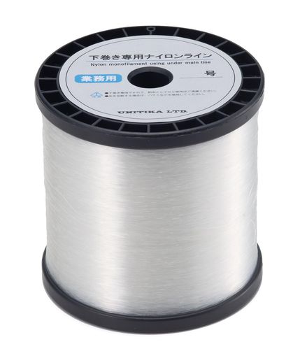 ユニチカ(UNITIKA)下巻き専用ナイロンライン業務用クリア1号(直径0.165mm)8000m巻