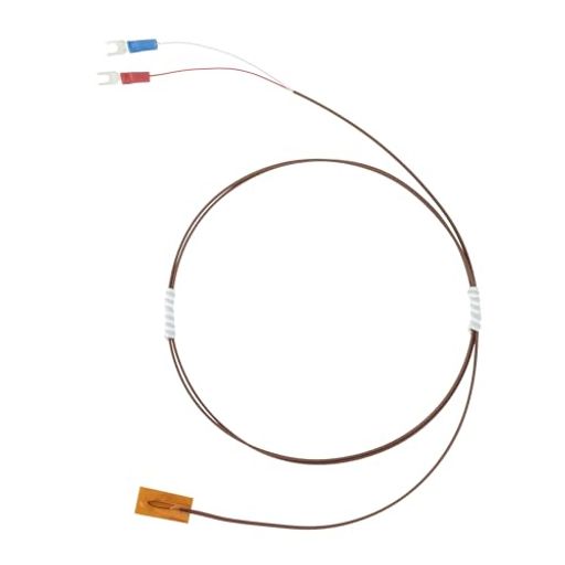 素線径 : φ0.32mm・被覆熱電対線長 : 1000mm・温接点フィルム形 被覆種類 : フッ素樹脂被覆・端末 : M3 許容差 : クラス1 熱電対種類 : T・規格 : JIS C 1602 使用温度範囲 : 0°C~200°C