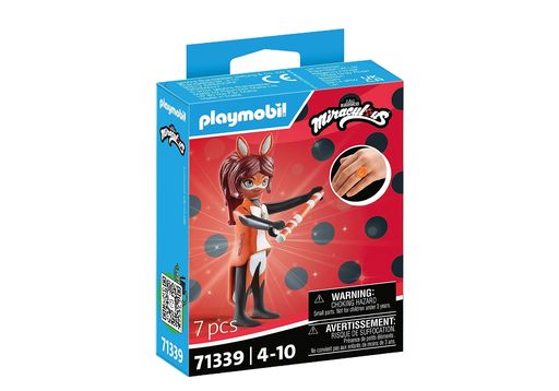 乐天商城 - プレイモービル ミラキュラス レディバグ&シャノワール リナルージュ 71339