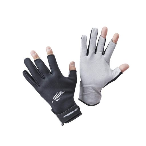 フリーノット(FreeKnot)コウデンシフォーオンスキッドレスグローブレディースMブラックY4186W-M-90