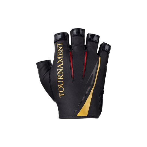 ダイワ(DAIWA)トーナメントグローブ5本カットDG-1323TブラックレッドM釣りフィッシング