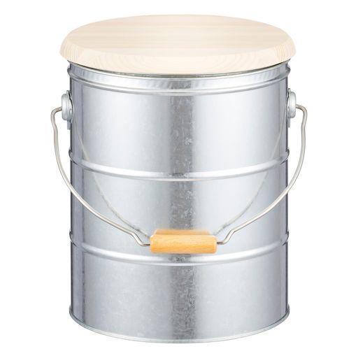 OBAKETSU渡辺金属工業ひのき蓋ライスストッカー5kgHRS5A