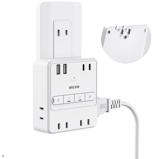 個別スイッチ付きコンセントタップ