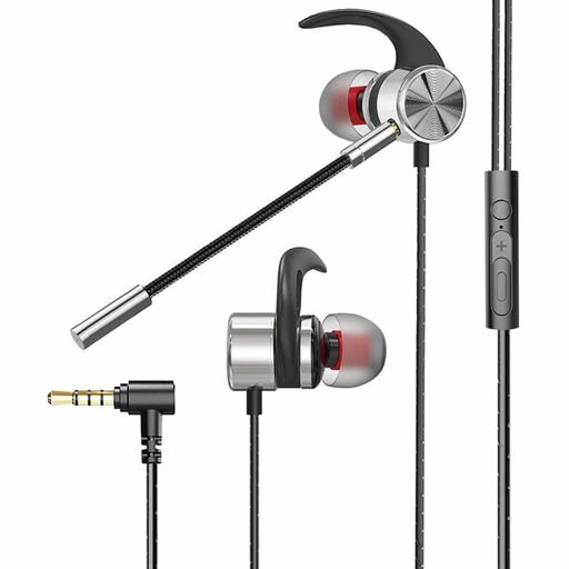 【2025新型ゲーミングイヤホン】有線ヘッドセットマイク付き取り外し可能なマイク3.5mm4極パソコン有線イヤホンマイク付きイヤホン有線イヤホンマイクゲームPS4/PS5/PC/Switch/XboxOnePUBGテレワ…