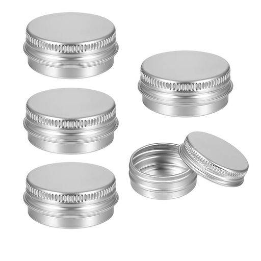 【製品情報です】セット内容:アルミ缶*5個。サイズ:40*18mm。容量:15ml。材質:アルミニウム 【高密閉構造】開口部が密着した構造です。気密性が非常に高く、乳液や乳液などの液体を入れても漏れません。旅行の際にはスキンケア用品やハンドクリームを携帯することもおすすめです。 【凹凸構造】指でしっかりつかんで回すことができます。手にクリームがくっついても、すべらずに簡単に開けたり閉じたりできます。 【持ち運びに便利】軽くて持ち運びに便利なので、旅行や日常の遠足に適しています。小さな容器で持ち運びに便利です。旅行や外出先など、カバン、バッグ、小袋などに入れておきます。丸いアルミ缶は切れ端がなく、表面がなめらかなので、傷をつけるリスクが少なくてすみます。 【適用範囲が広い】高品質アルミ缶容器は各種ハンドローション、クリーム、軟膏、化粧品、香料、お茶、軟膏、ビーズ、ボタン、ブローチ、ネジ、消しゴム、マニキュアとその他の小物に適しています。リップクリームやマニキュア、ネイルアート、ミニパフにぴったりです。