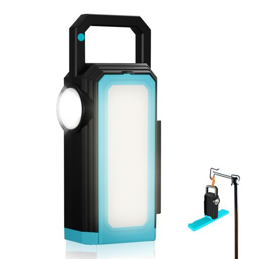 【ソーラー充電式・大容量】本ソーラー ランタンはUSB充電とソーラー充電できるLEDランタンで、いつでもどこでも充電が可能です。(ご注意:初めてご使用になる前に、製品を十分に充電してからご使用ください。)【フック部分はプラスチック製のため、強く引っ張らないようにしてください。破損の原因となる可能性があります。】 【3200mAh大容量】このソーラー ランタンは3200mAh大容量バッテリーを内蔵しています。本体側の入力ポートからランプへの充電が可能です。充電ケーブルが完全に挿入されたことをよく確認してください。 【6種類のライトモード】このソーラー ランタンには6つのライトモードがあり、ボタンを押すことで直接操作できます。 6つのモードとは、円形ライトが常時点灯、円形ライトが点滅、左側のパネルが単独点灯、右側のパネルが単独点灯、両方のパネルが同時に強く長く点灯、両方のパネルが同時に弱く長く点灯です。 【防水性・耐用性抜群】ソーラー ランタンは防水機能を備え、いかなる角度からの水しぶきも耐えられ、小雨、雪などの天気でも影響なく使えます。キャンプ、夜釣りや災害時などの様々な場合で夜間照明として役立ちます。