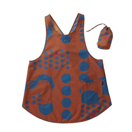 392plusm maru apron ブラウン