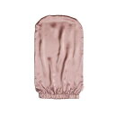 愛麗良品AILYシルクナイトキャップサテンシルクキャップスモーキーピンクロング53x26CMAL-22-108