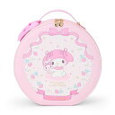 サンリオ(SANRIO)メイクボックスマイメロディ化粧品収納持ち手付きミラー付きギフト129674