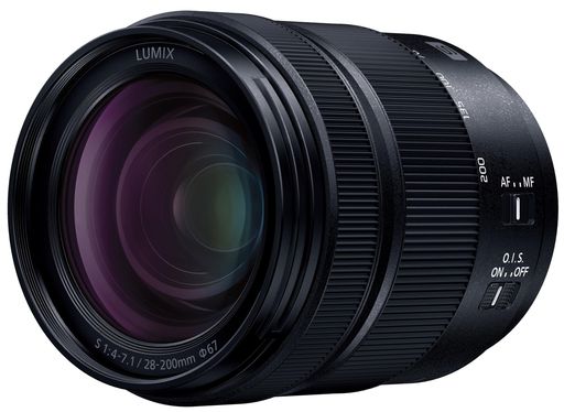 Rakuten - パナソニック(Panasonic)高倍率ズームレンズフルサイズミラーレス一眼Lマウントシステム用ルミックス小型・軽量LUMIXS28-200mmF4-7.1ブラックS-R28200