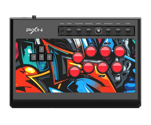 PCアーケードスティック、PXN X8 USB ARCADE STICKとWINDOWS PC、PS3/PS4、のWINDOWS PC用ジョイスティックゲームケース、スイッチ、ANDROID