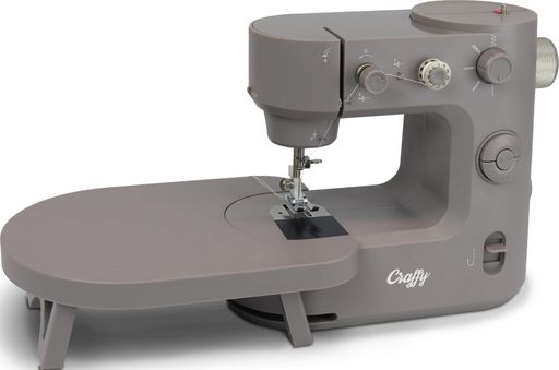 Estale小型ミシンコンパクト台座付き厚手デニム対応ジグザグ直線フットペダルライト付き電動軽量初心者..